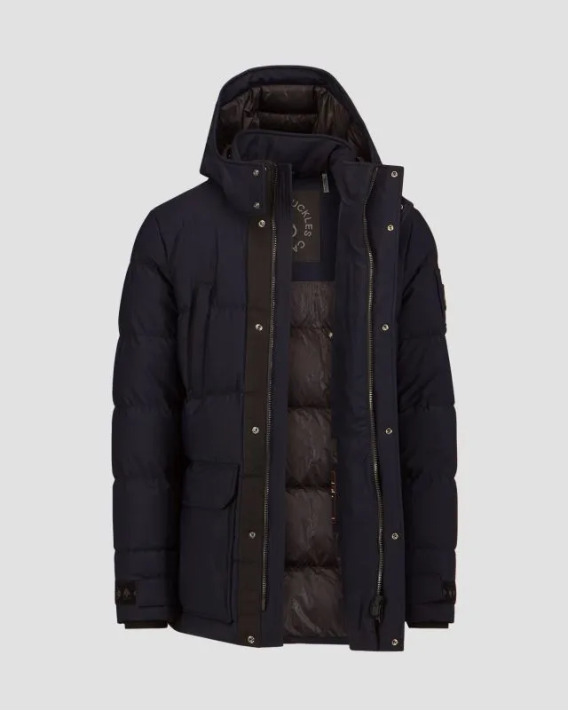Piumino blu scuro da uomo Moose Knuckles Valleyfield 2