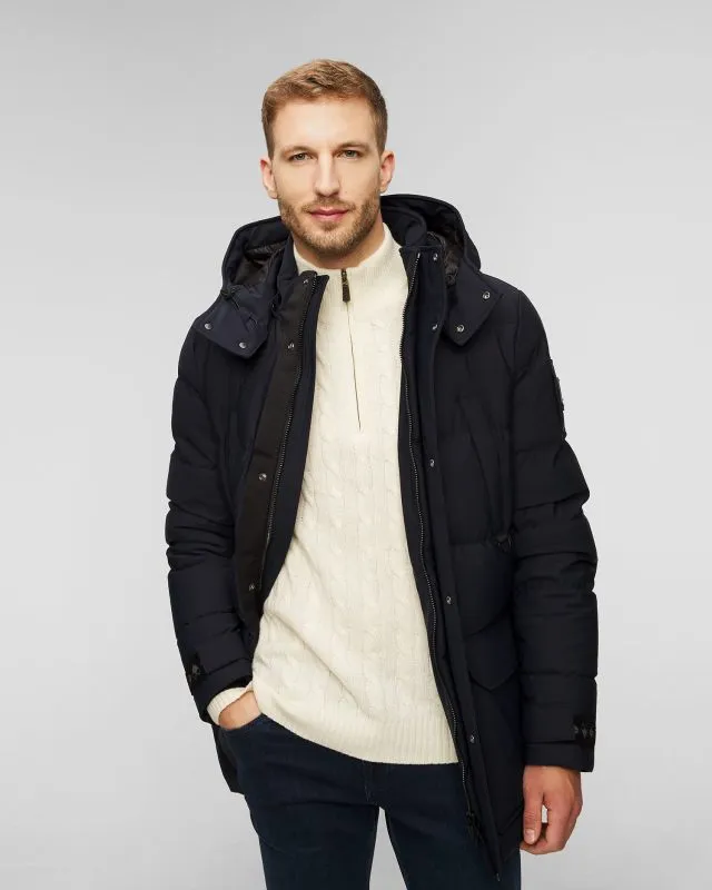 Piumino blu scuro da uomo Moose Knuckles Valleyfield 2