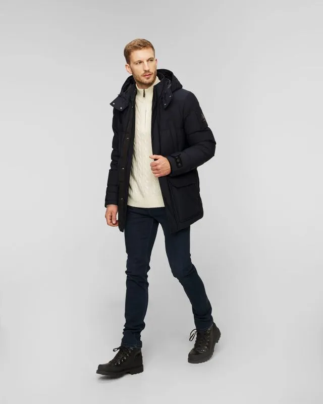 Piumino blu scuro da uomo Moose Knuckles Valleyfield 2