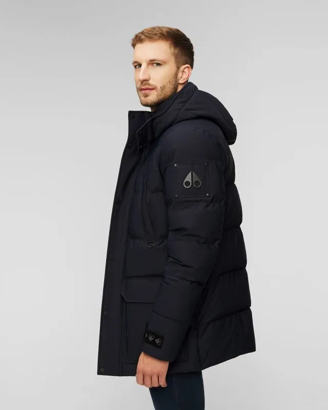 Piumino blu scuro da uomo Moose Knuckles Valleyfield 2