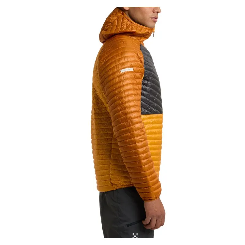 Piumino Hagöfs L.I.M Mimic Hood Uomo (Sunny Yellow/Magnetite)