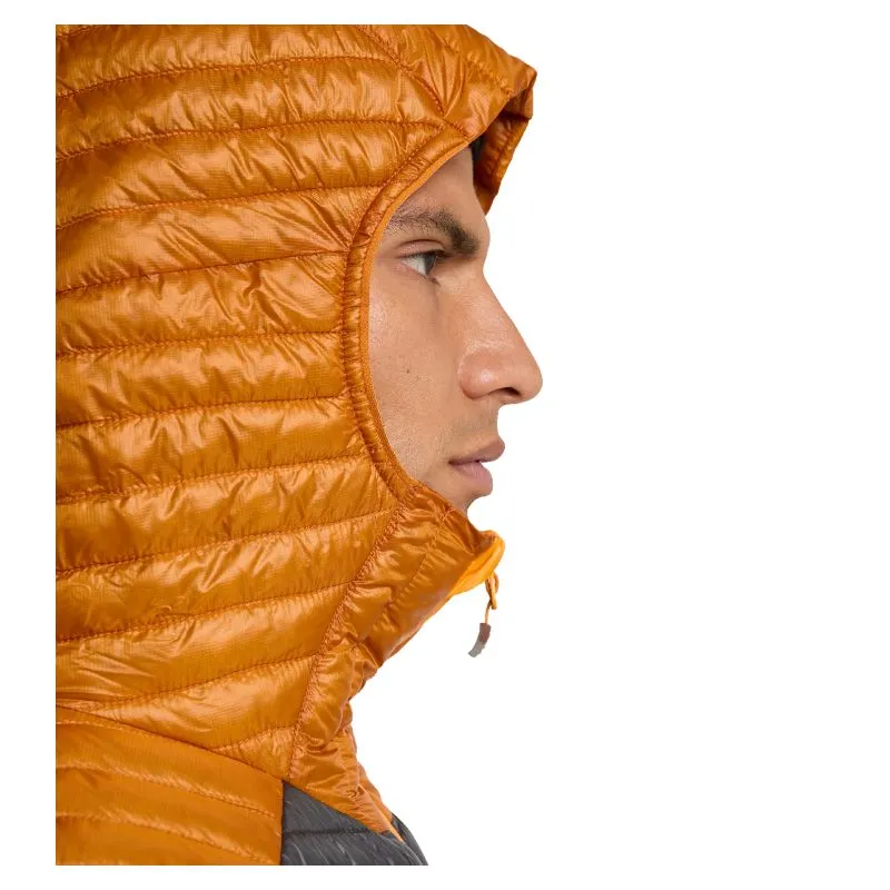 Piumino Hagöfs L.I.M Mimic Hood Uomo (Sunny Yellow/Magnetite)