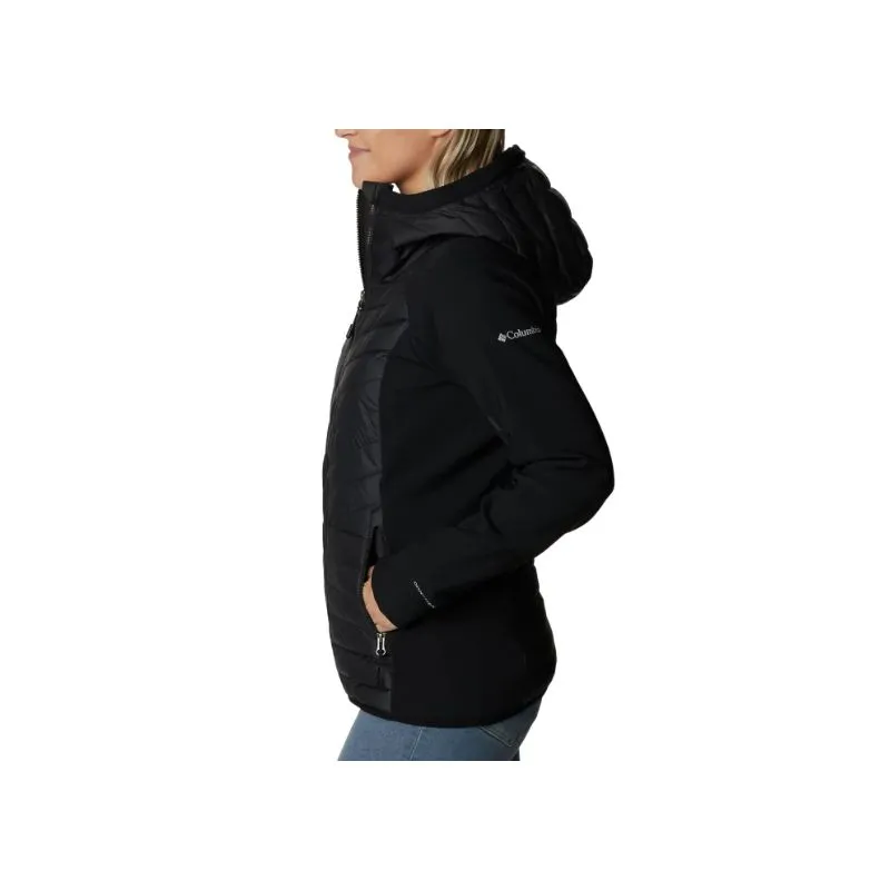 Piumino ibrido da donna Columbia Powder Lite Hybrid (nero)