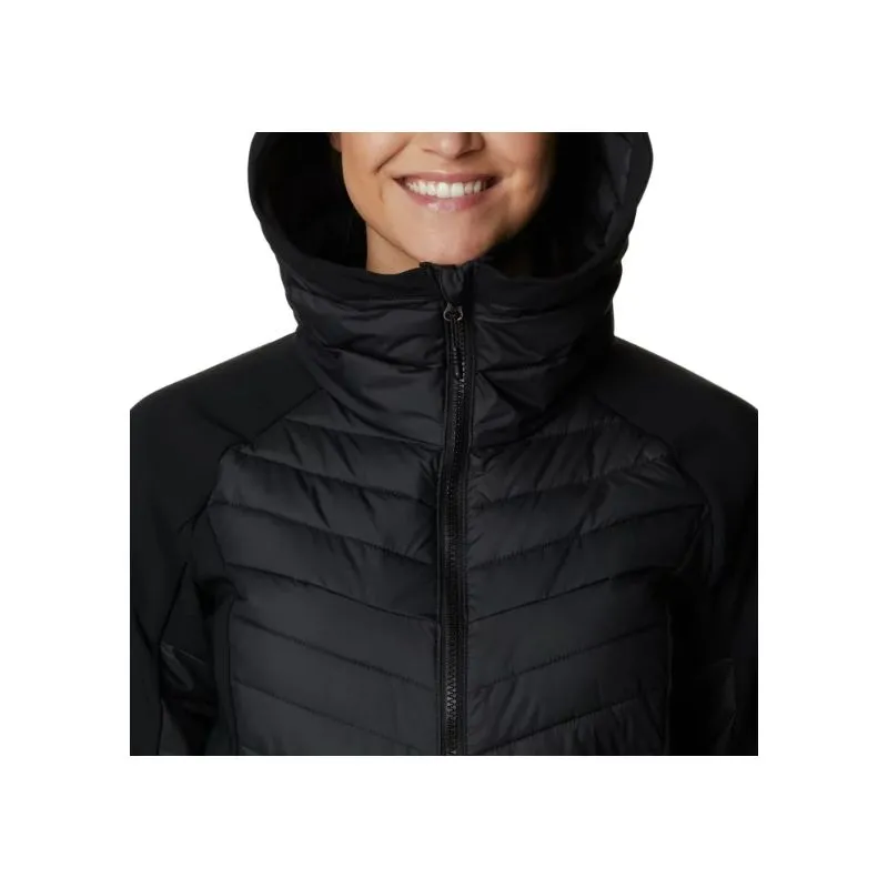 Piumino ibrido da donna Columbia Powder Lite Hybrid (nero)