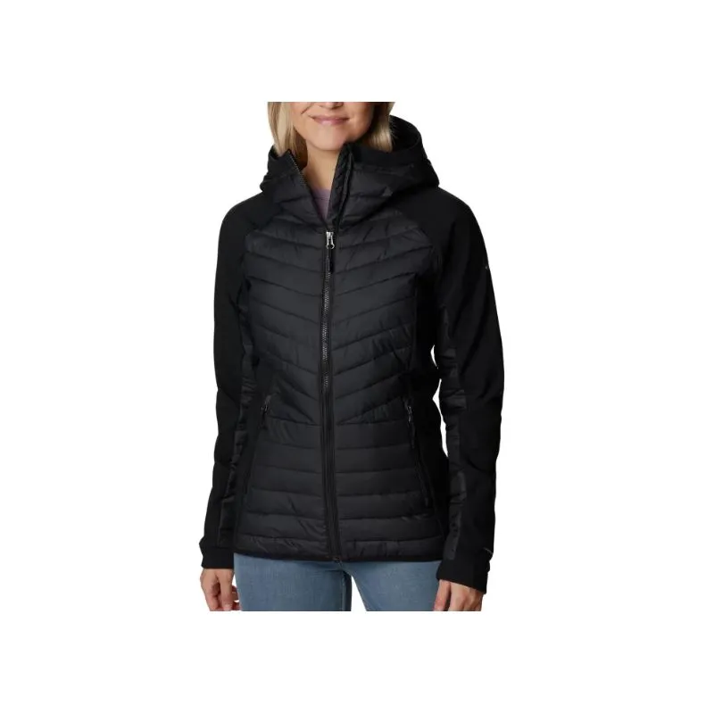 Piumino ibrido da donna Columbia Powder Lite Hybrid (nero)