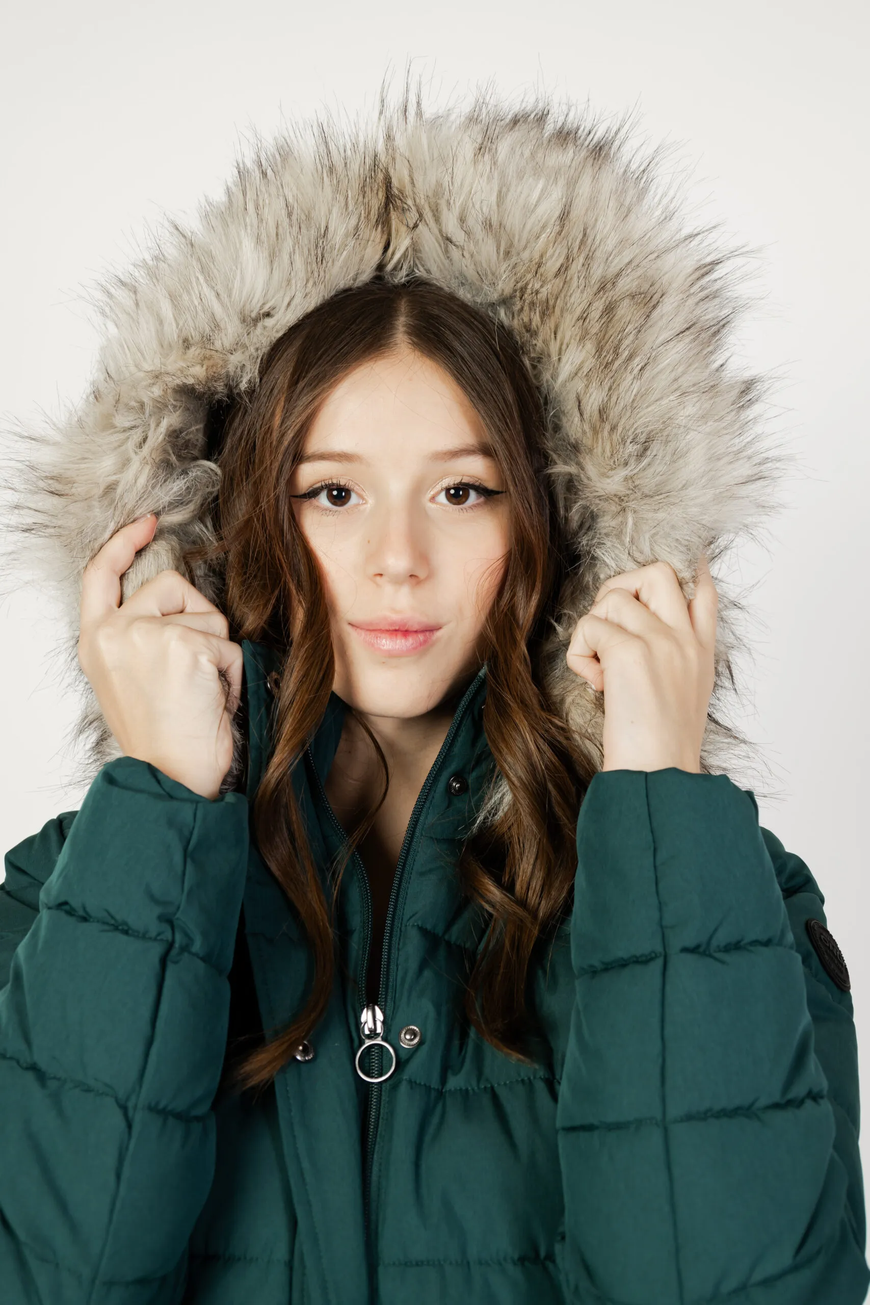Piumino Only onlnewluna quilted coat cc otw Verde Scuro