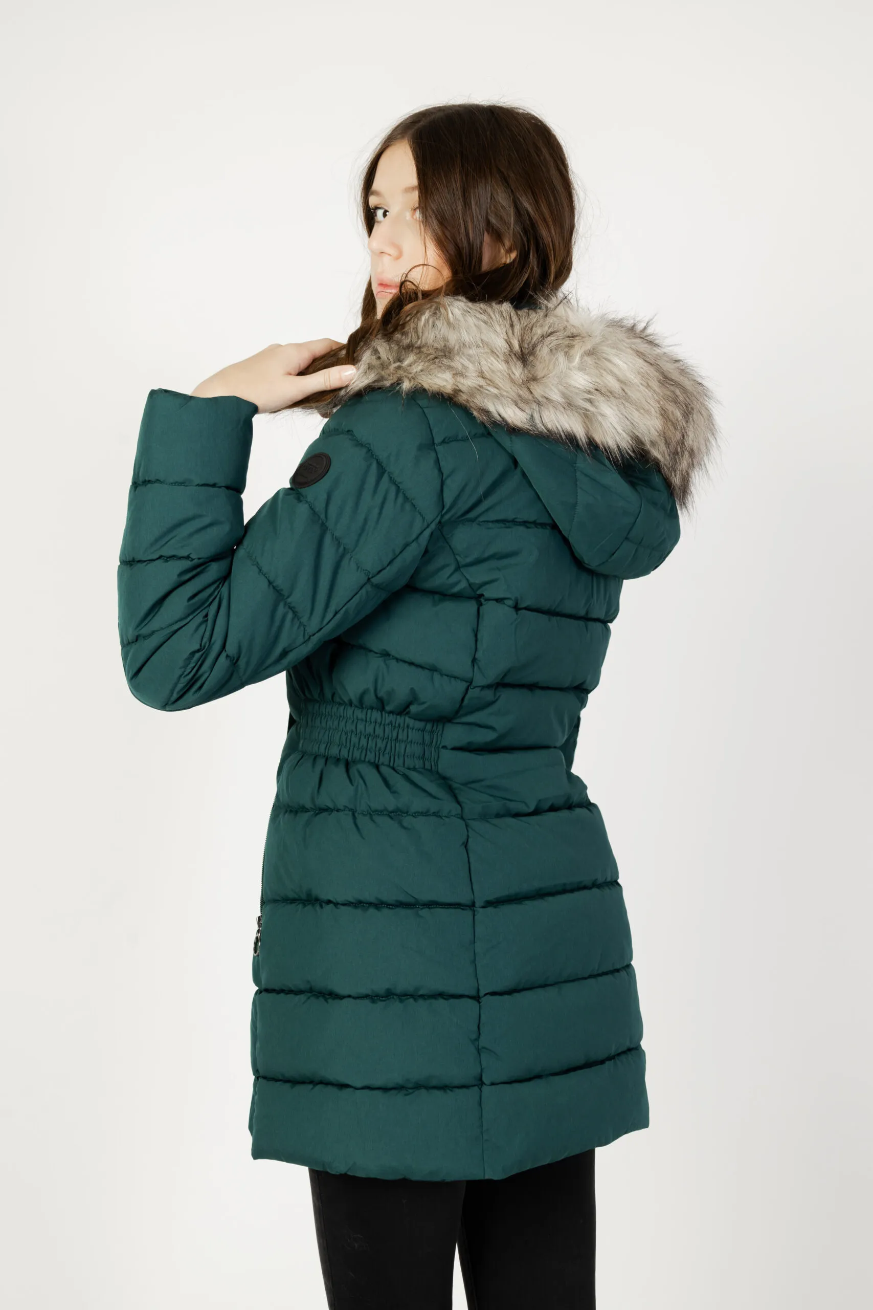 Piumino Only onlnewluna quilted coat cc otw Verde Scuro