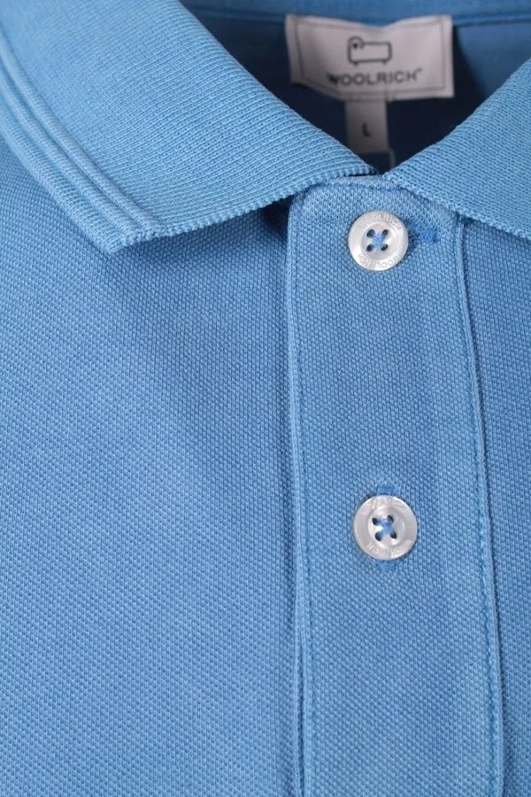 Polo Uomo Woolrich Azzurro