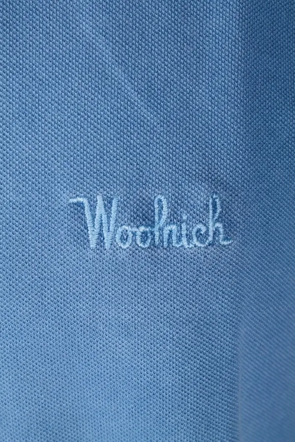 Polo Uomo Woolrich Azzurro