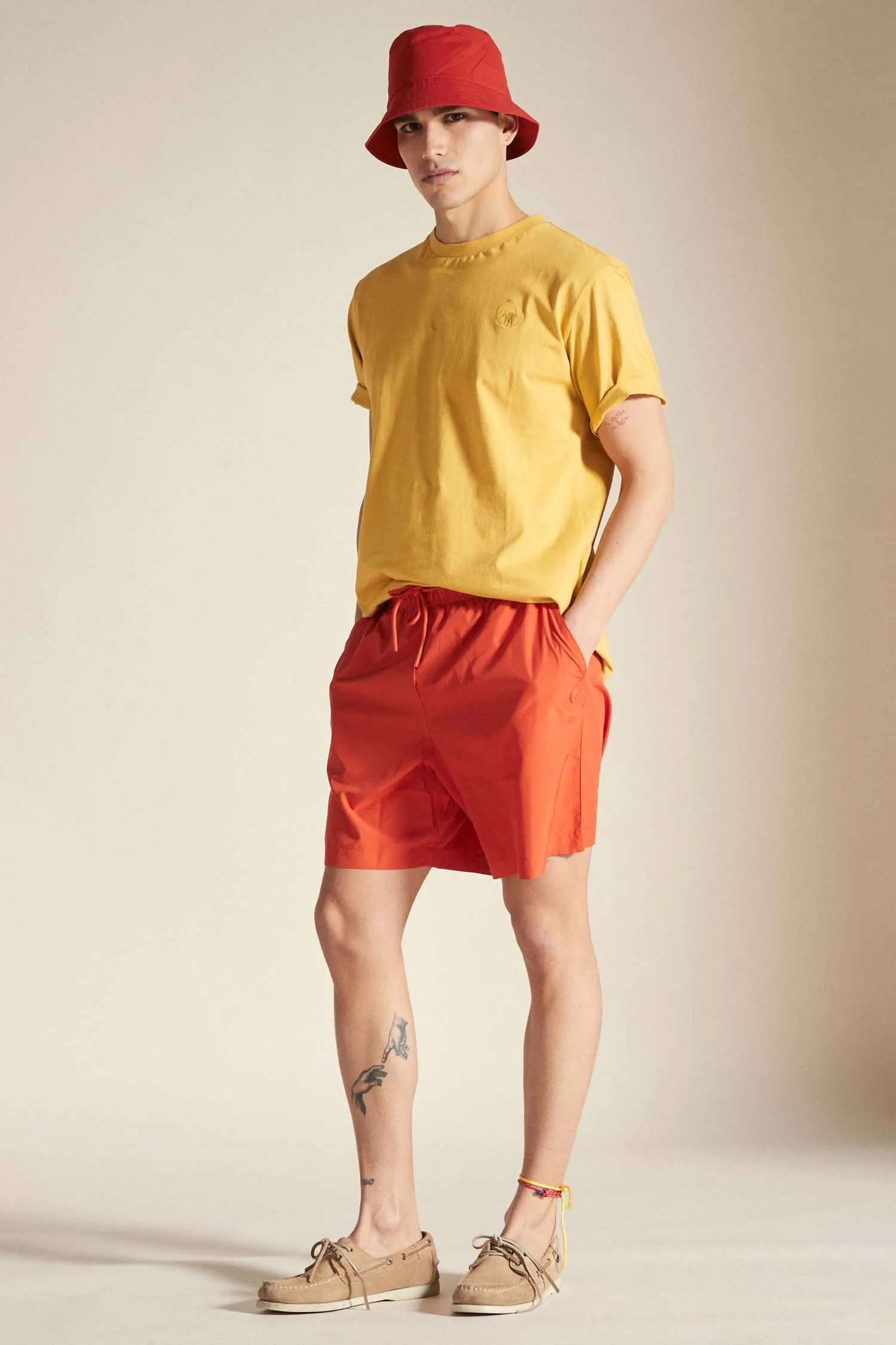 POLT 2.0 – T- shirt girocollo giallo senape