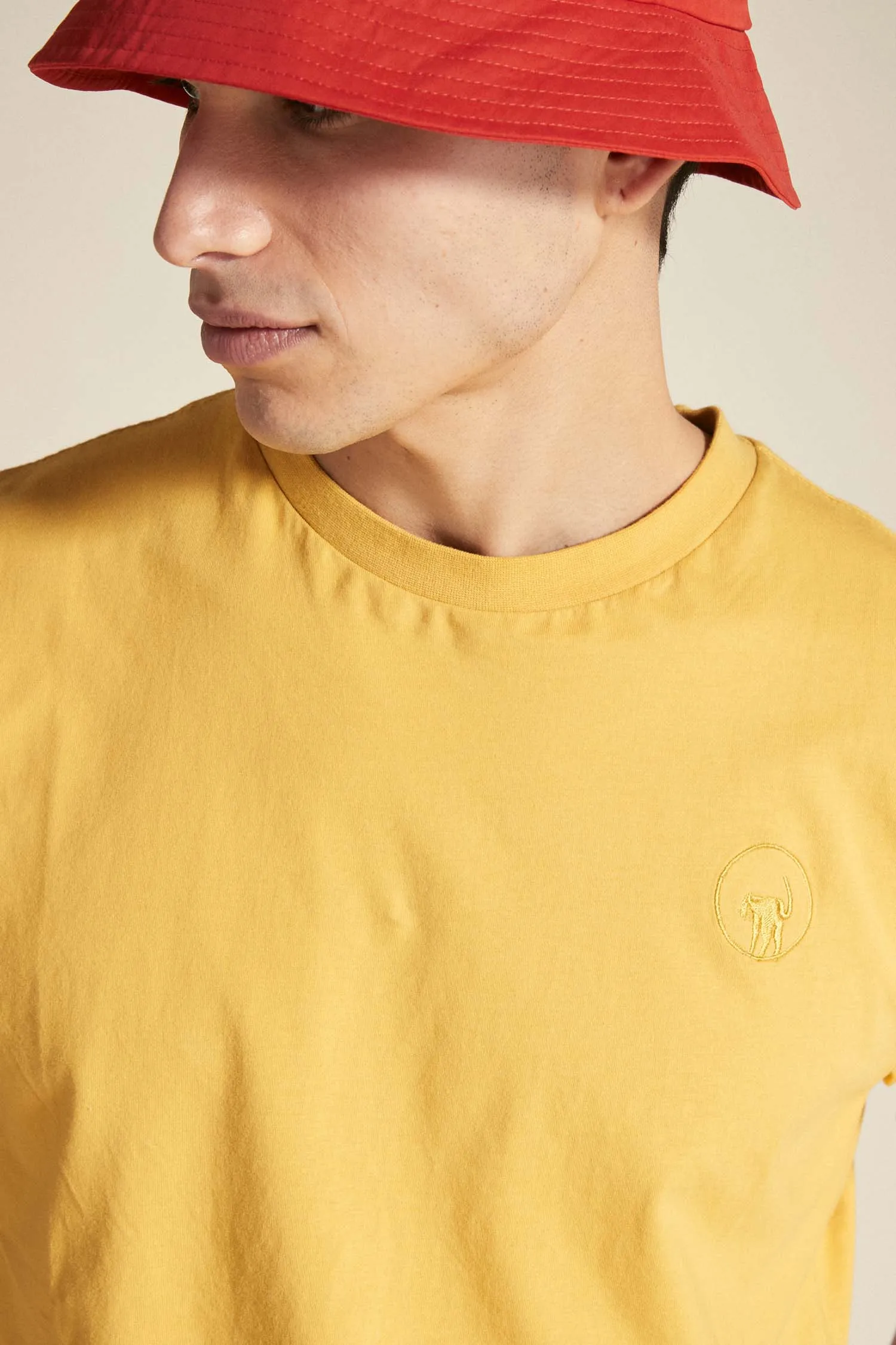 POLT 2.0 – T- shirt girocollo giallo senape