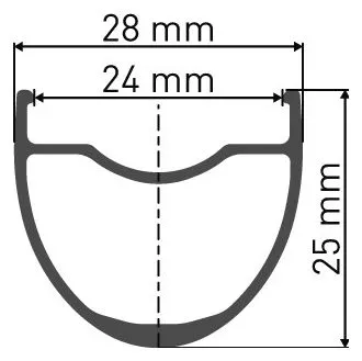 Prodotto ricondizionato - DT Swiss G 1800 Spline 25 650b | 12x142mm ruota posteriore
