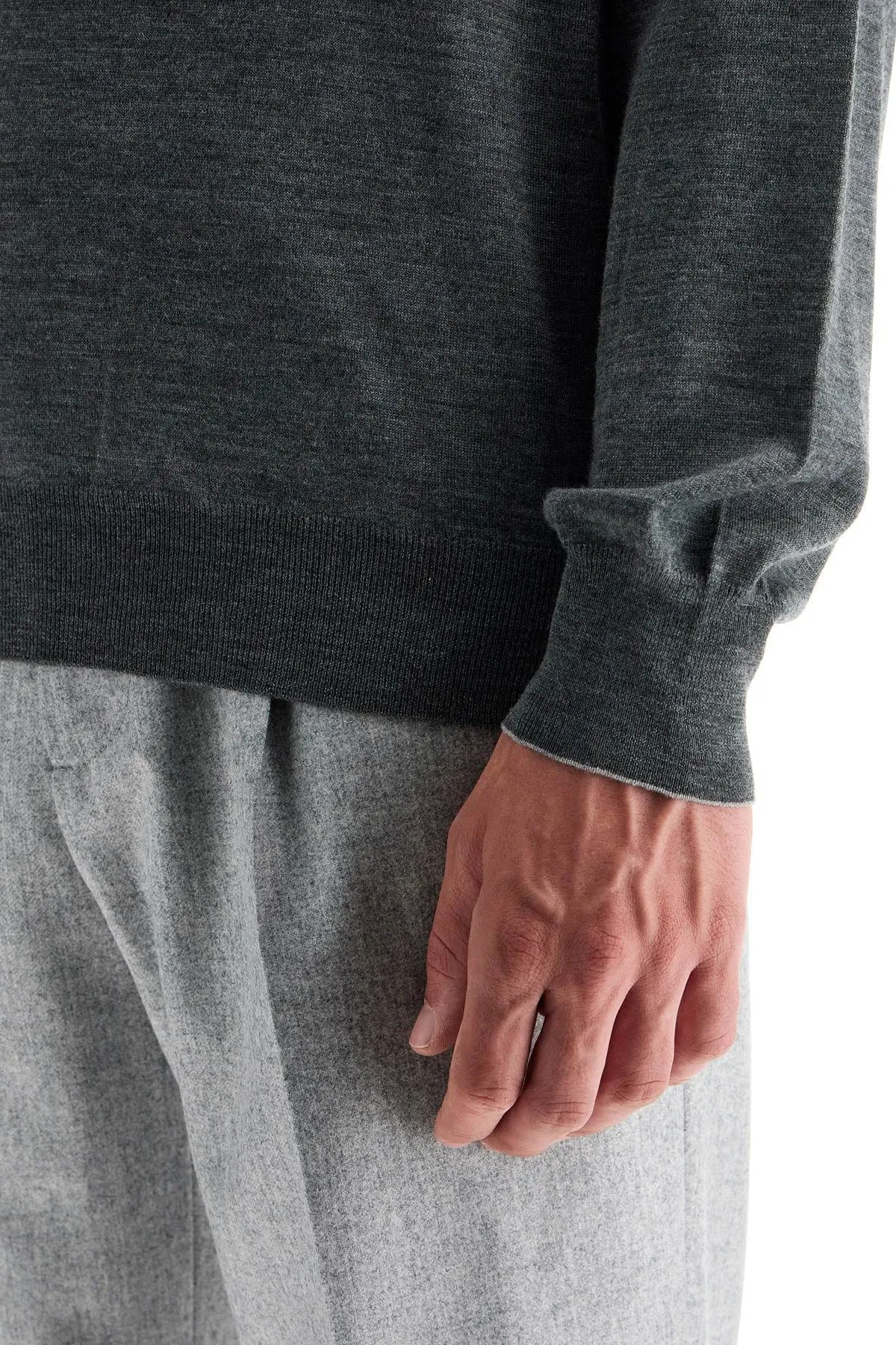Pullover a collo alto