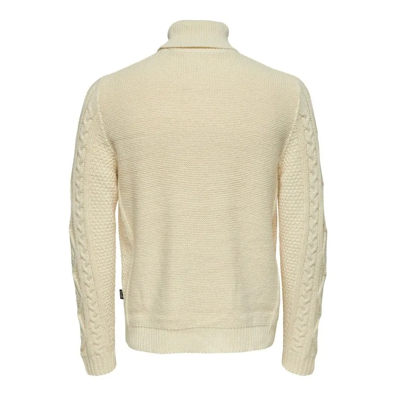 PULLOVER COLLO ALTO ONSRIGGE DA UOMO ONLY & SONS