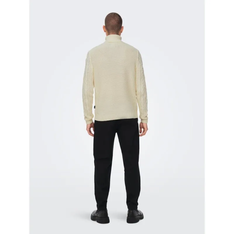 PULLOVER COLLO ALTO ONSRIGGE DA UOMO ONLY & SONS
