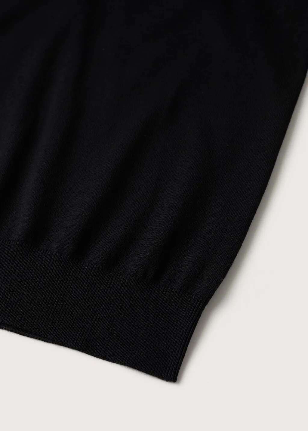Pullover lana collo a V