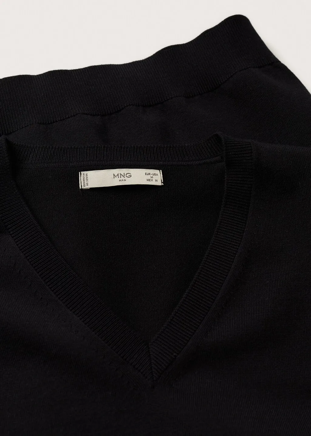 Pullover termoregolante collo a V