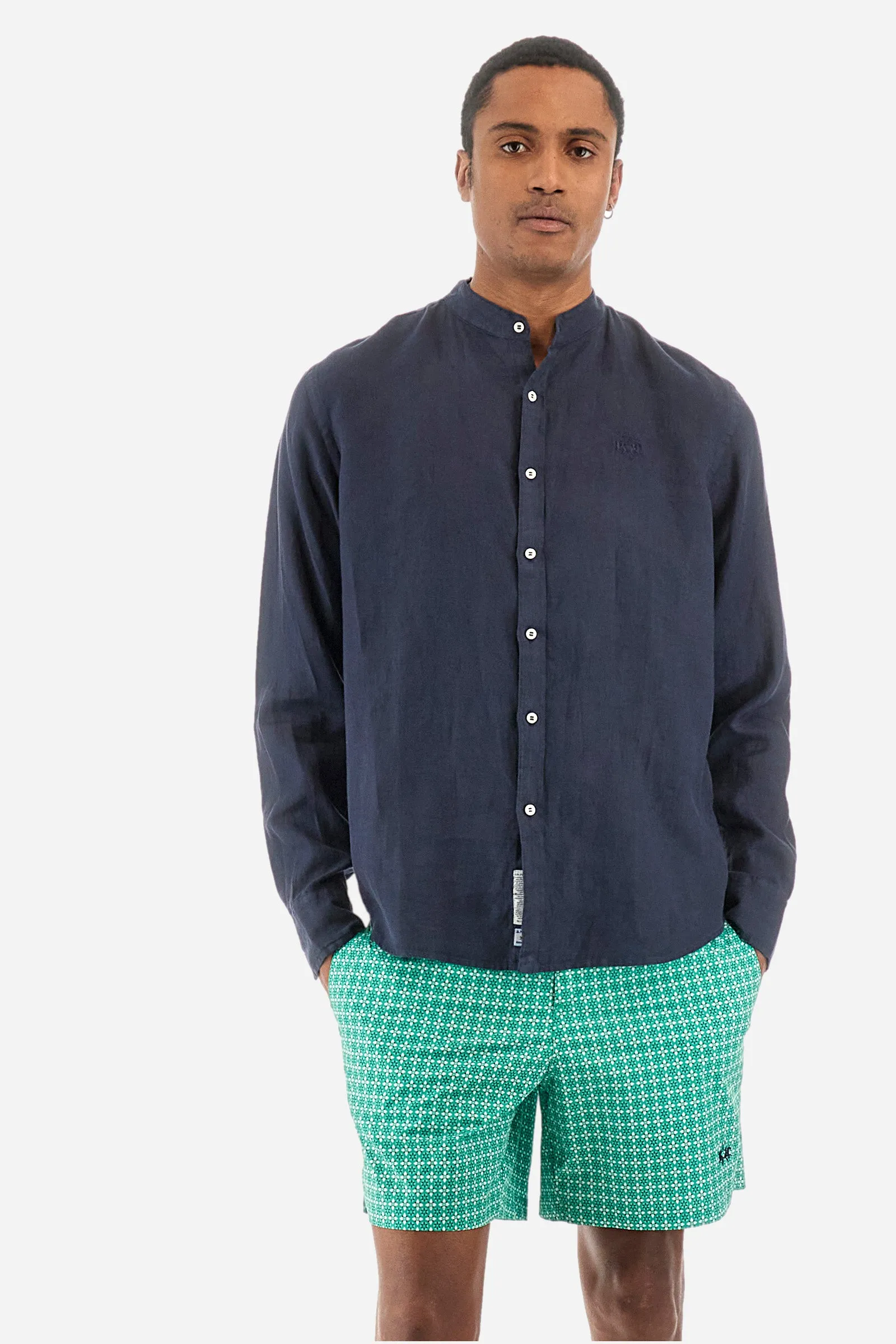 Regular-fit linen shirt - Yasr