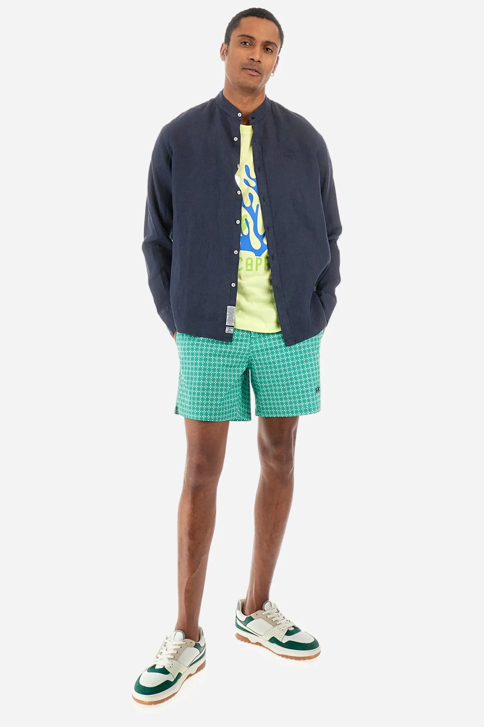 Regular-fit linen shirt - Yasr