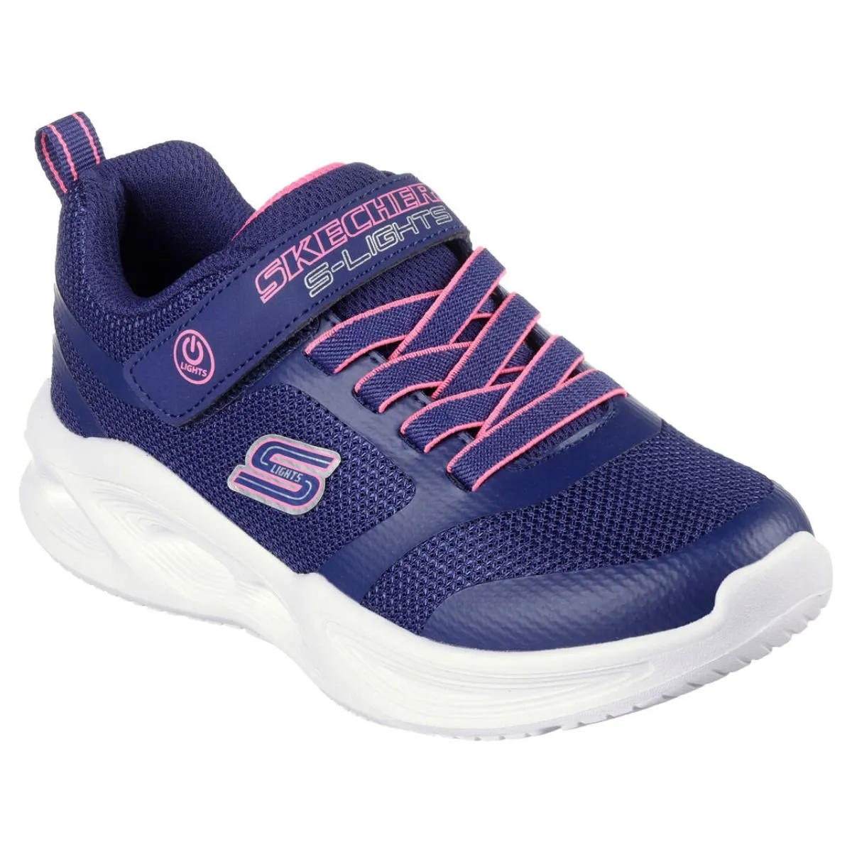 Scarpe da Bambina - SKECHERS Art. 303715NNVY NAVY Sneakers luci navy