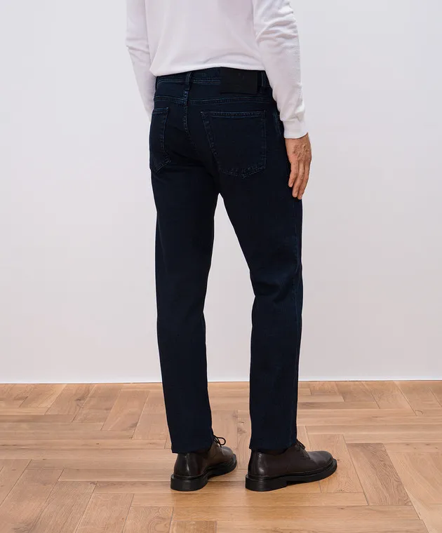 Scissor Scriptor Jeans COSTANTINO blu con patch e ricamo logo COSTANTINOT2295266