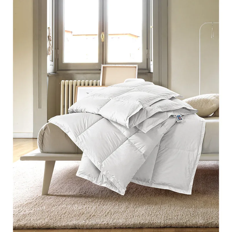 Soff.IM letto Piumone Gold Super Warm 100% piumino, bianco