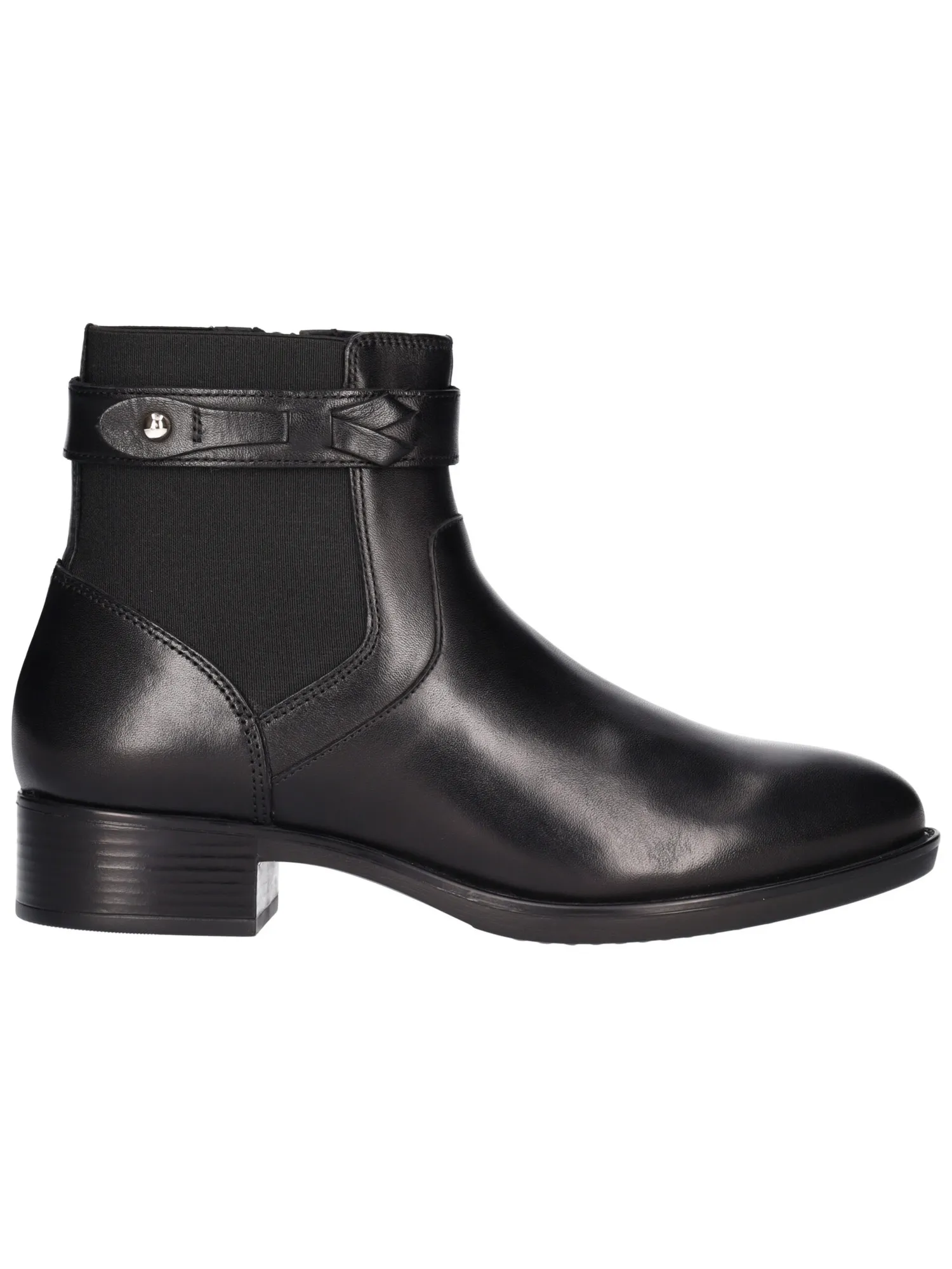 Stivaletto tacco basso Geox Felicity da donna nero