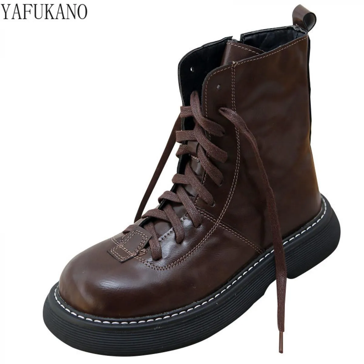 Stivali Donna Stivali invernali britannici Stivali da moto da donna Stivaletti Mori Boots Stivali da donna