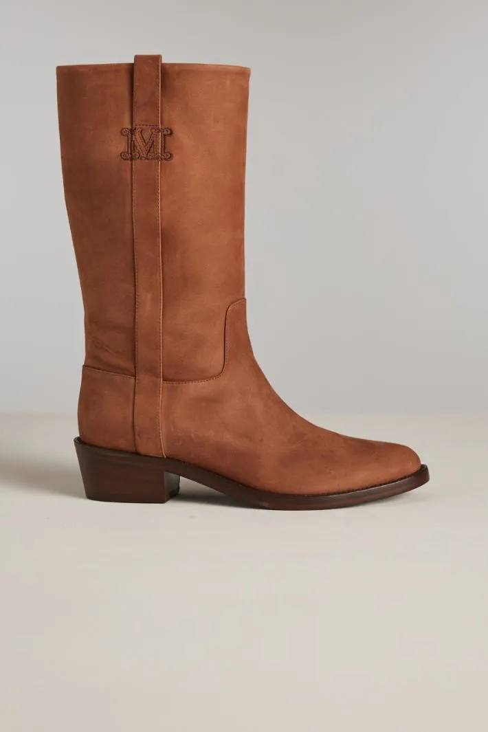 Stivali in suede