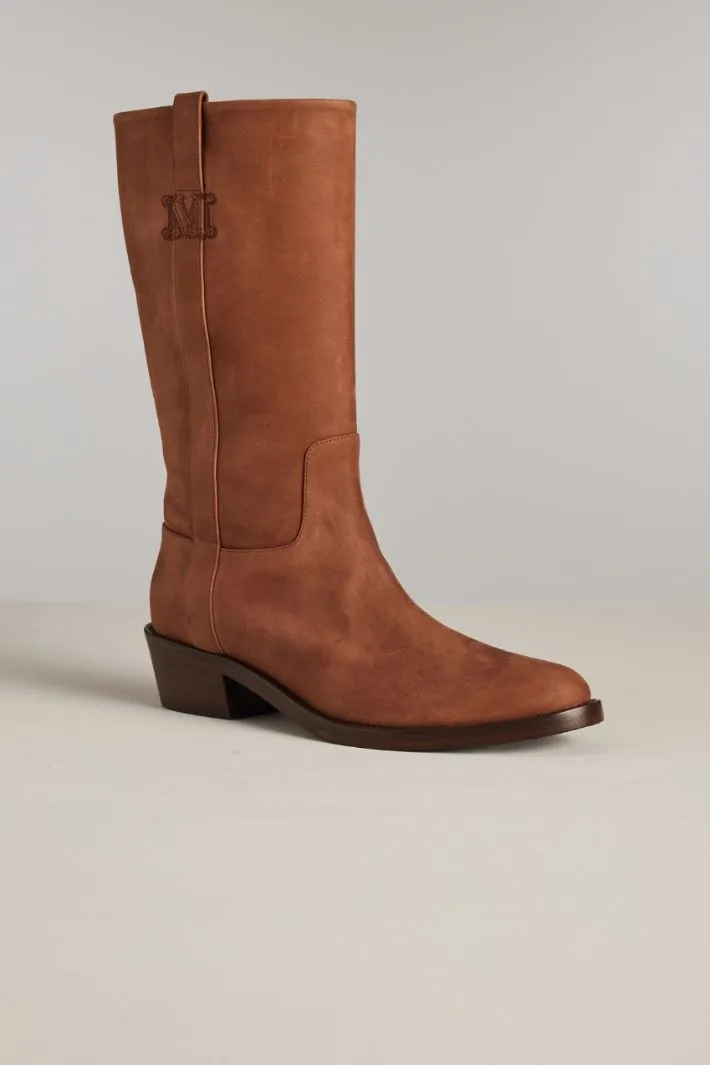 Stivali in suede