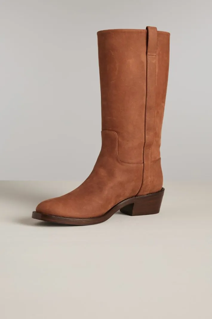 Stivali in suede