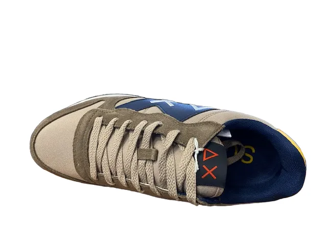 Sun68 Jaki Solid Z42113 77 dark beige men's sneakers