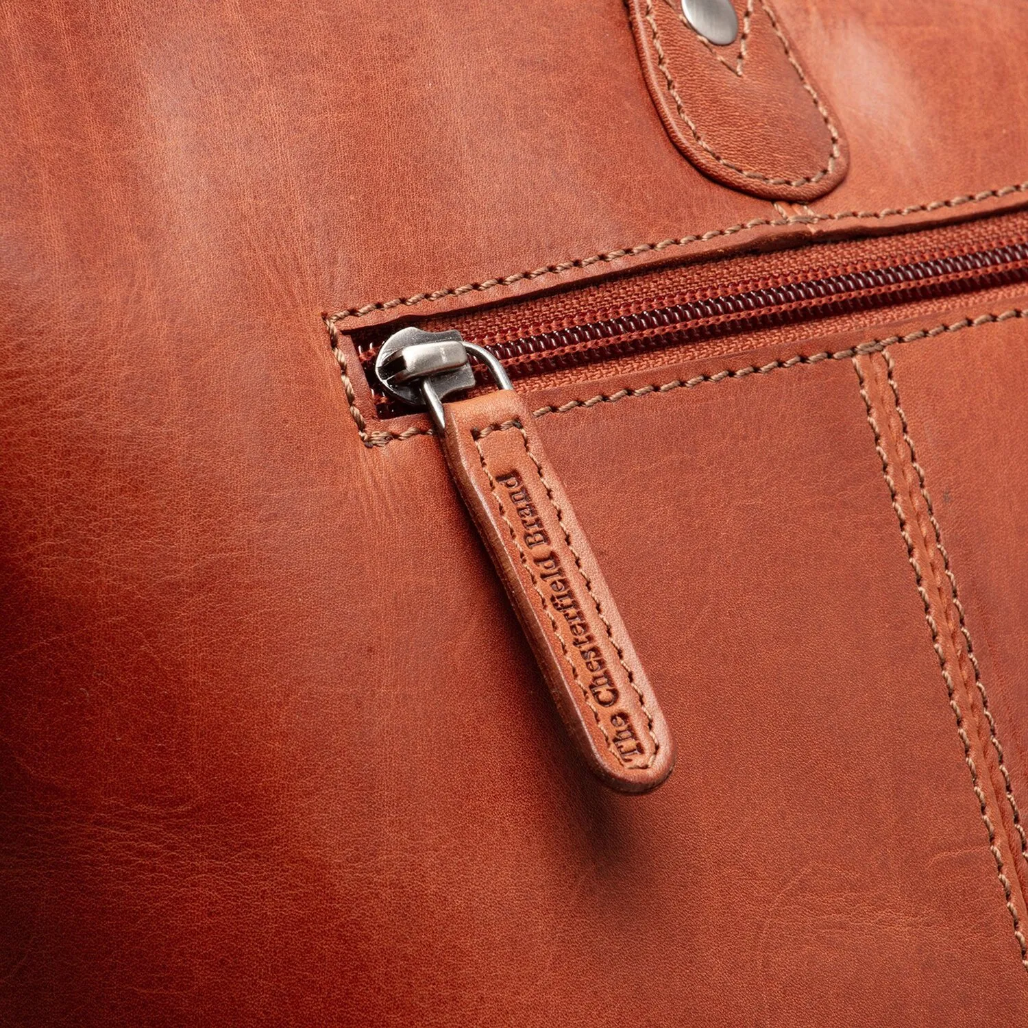 The Chesterfield Brand Ferrera Borsa shopper Pelle 38 cm Scomparto per laptop