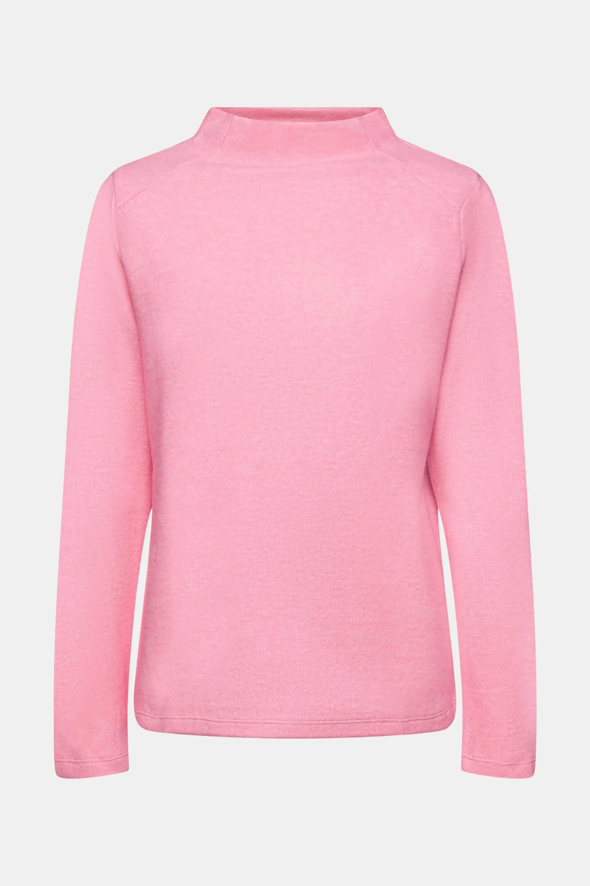 Top a maniche lunghe a collo alto
