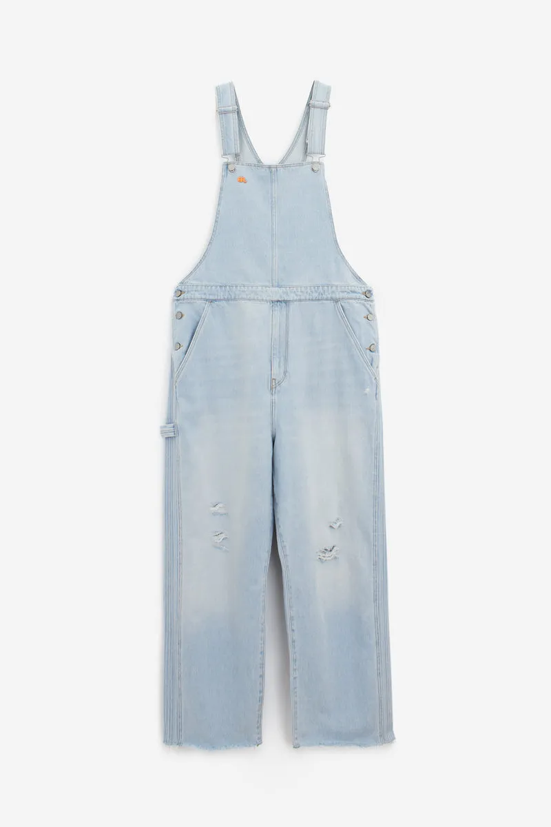 Tuta DENIM OVERALL in cotone azzurro