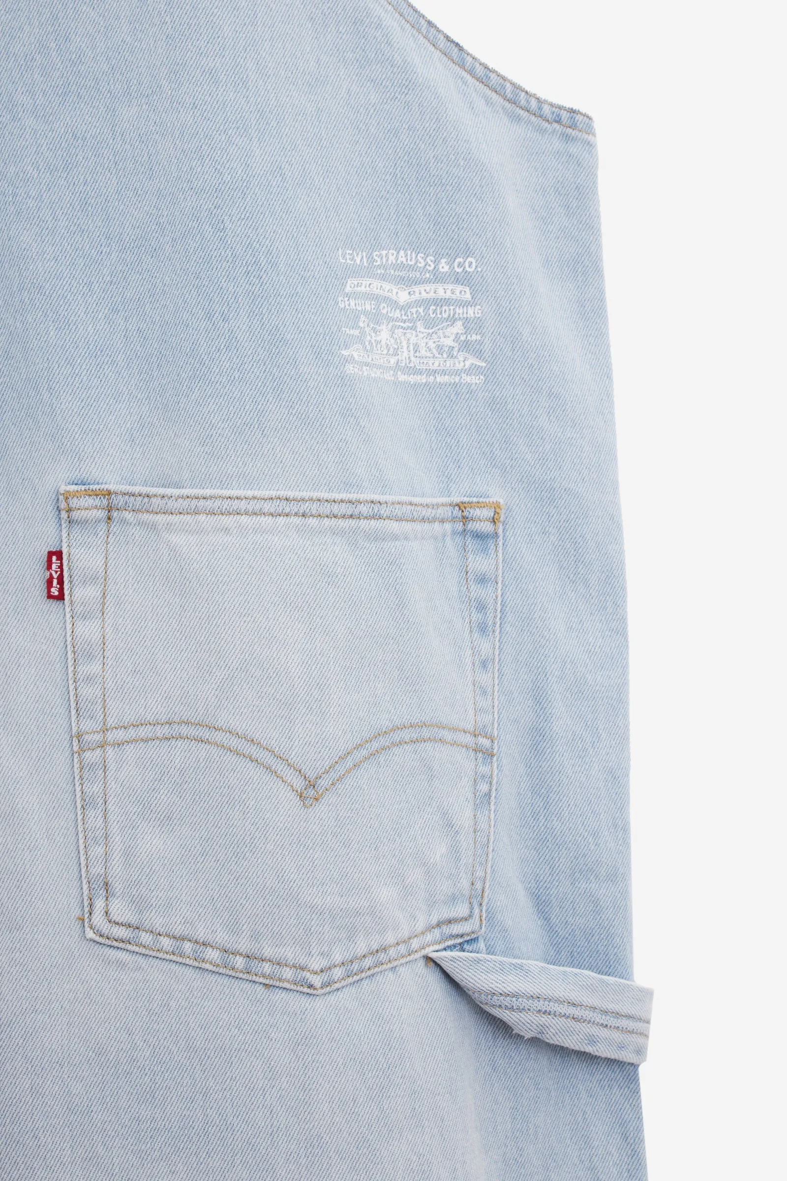 Tuta DENIM OVERALL in cotone azzurro