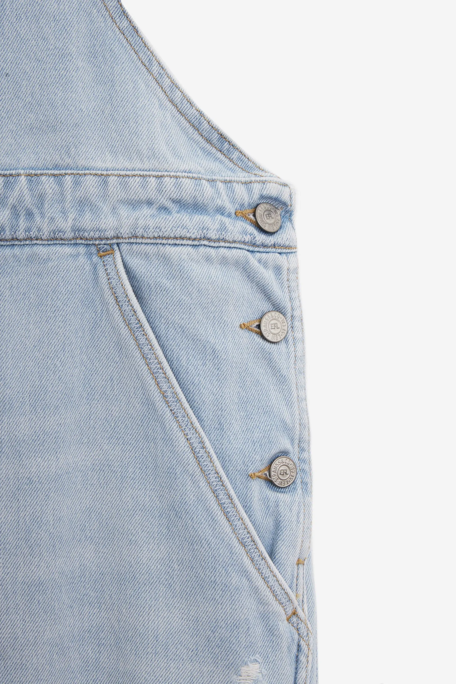 Tuta DENIM OVERALL in cotone azzurro