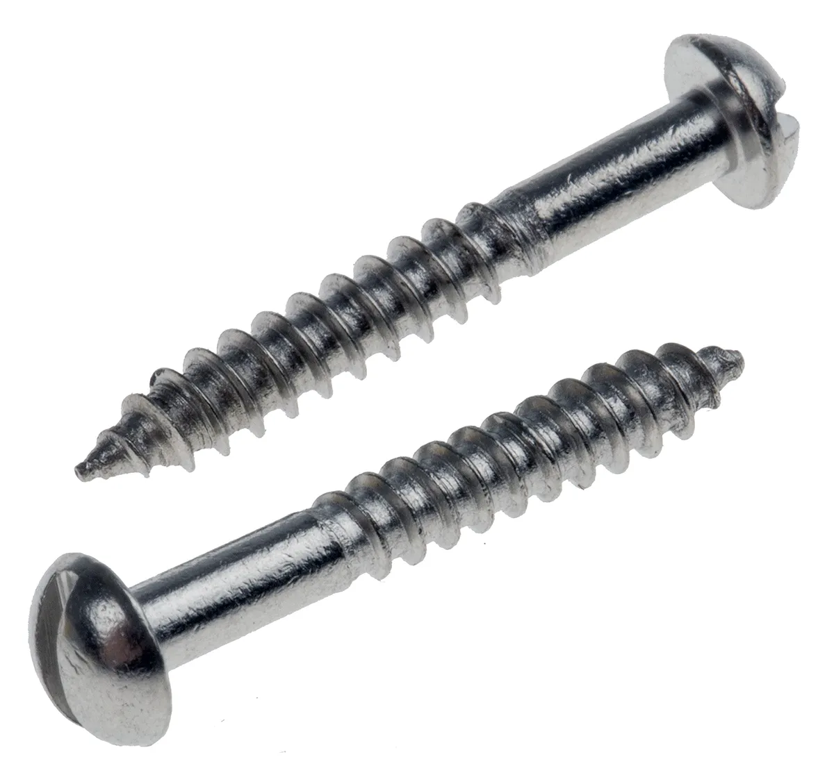 Vite per legno Rotonda in Acciaio inox RS PRO 20mm, filettatura 3.5mm, guida Scanalatura