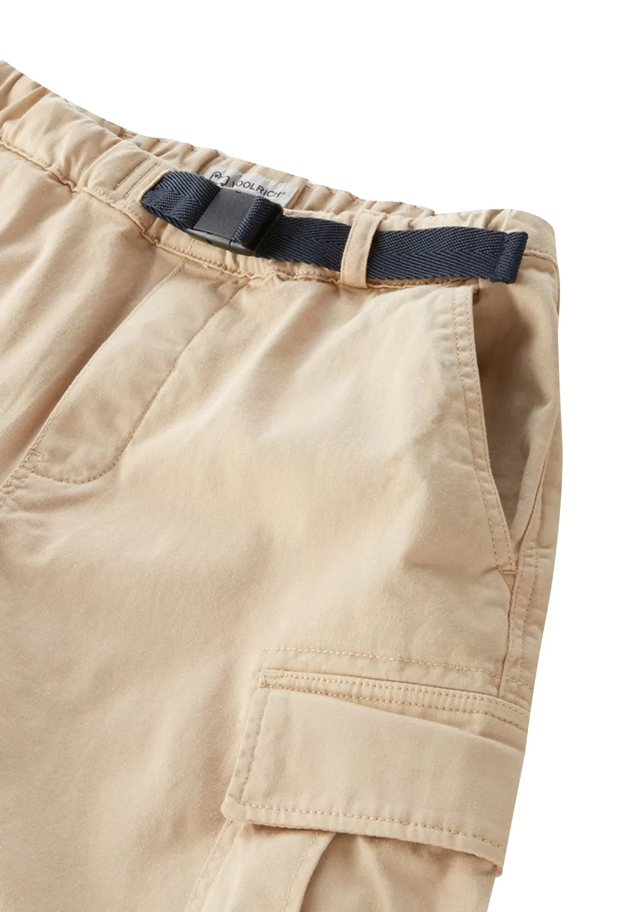 Woolrich bermuda beige bambino in cotone