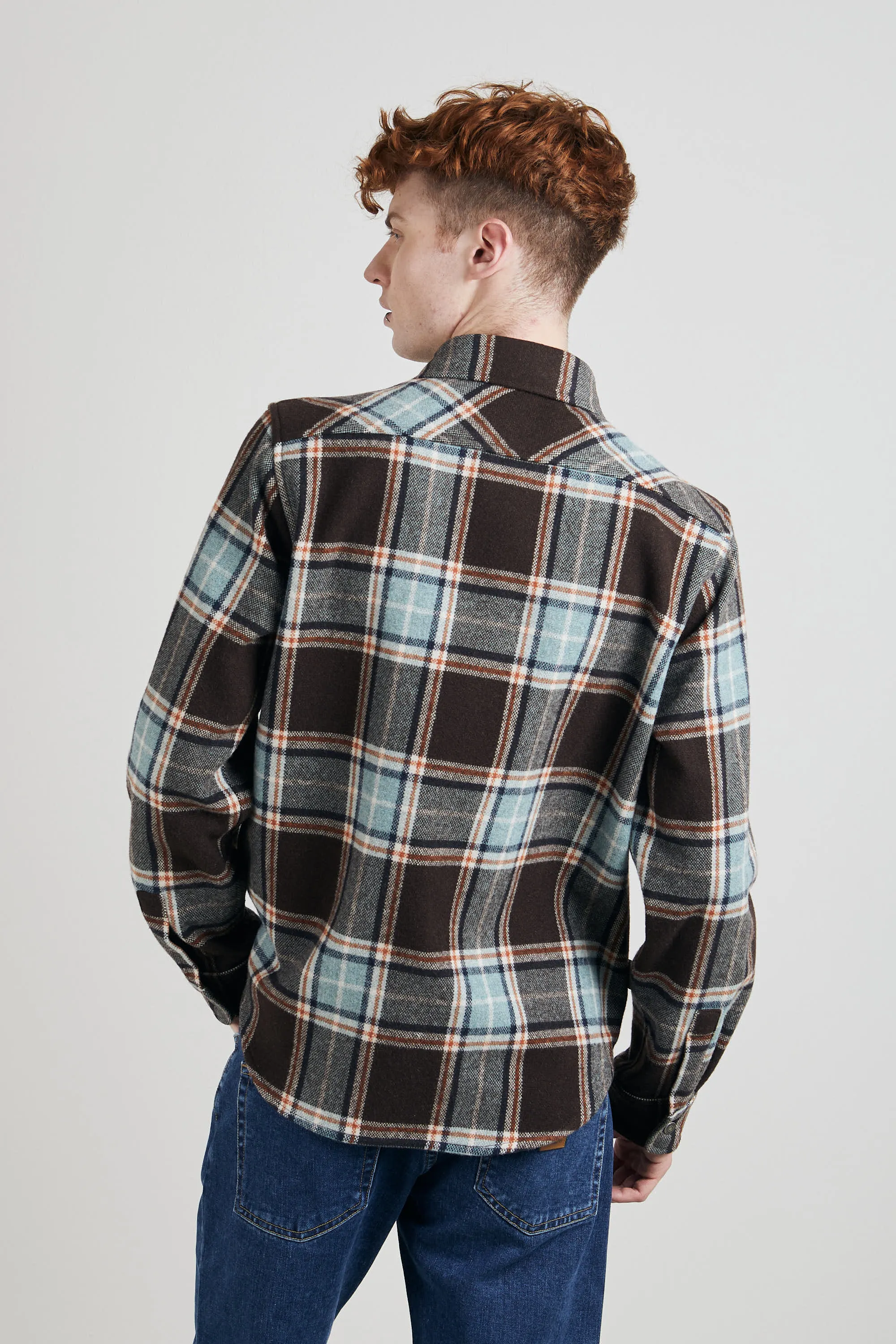 Woolrich Camicia Over Alaskan Melton Uomo