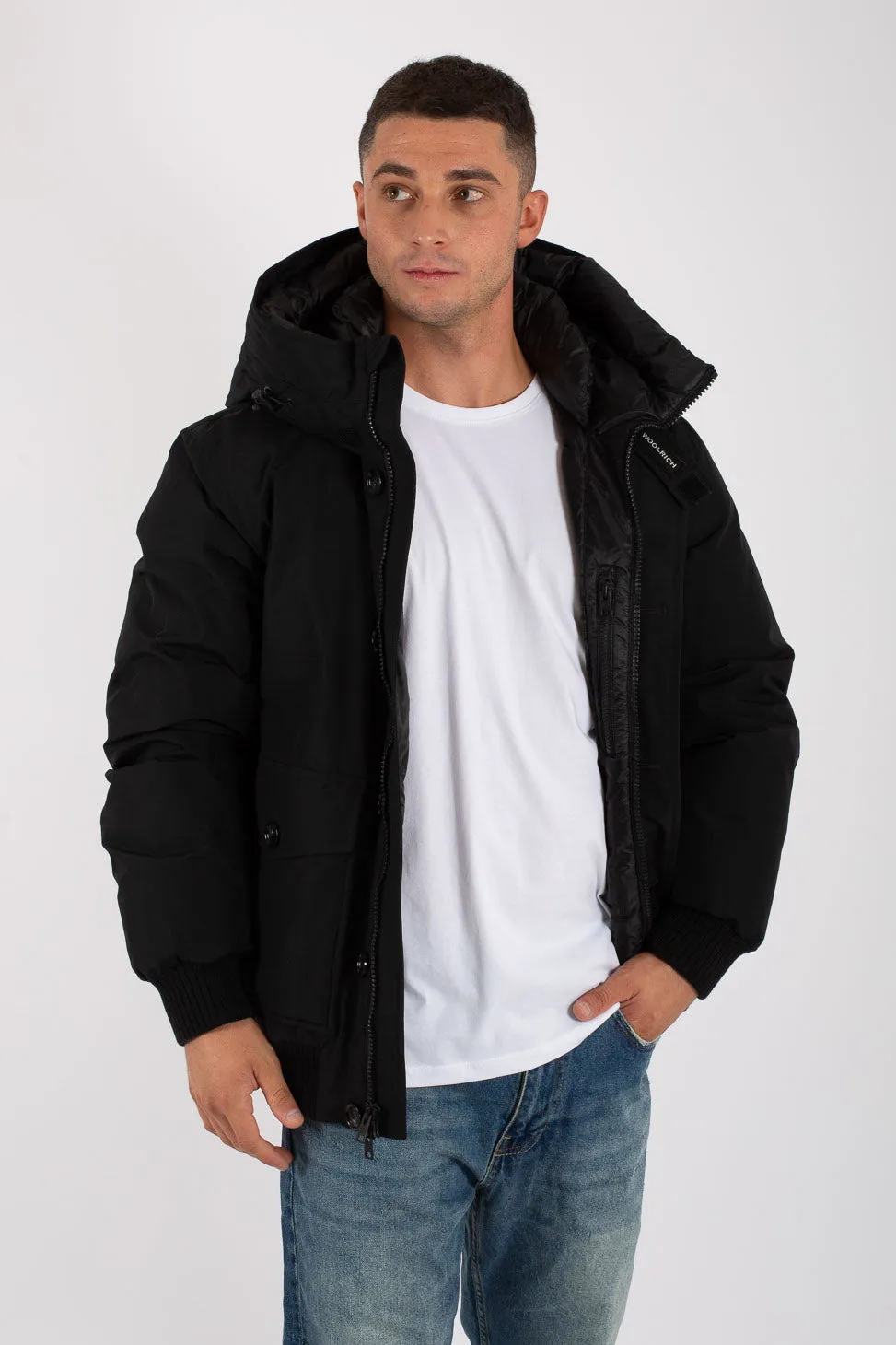 Woolrich Pacific Soft Shell Nero Uomo