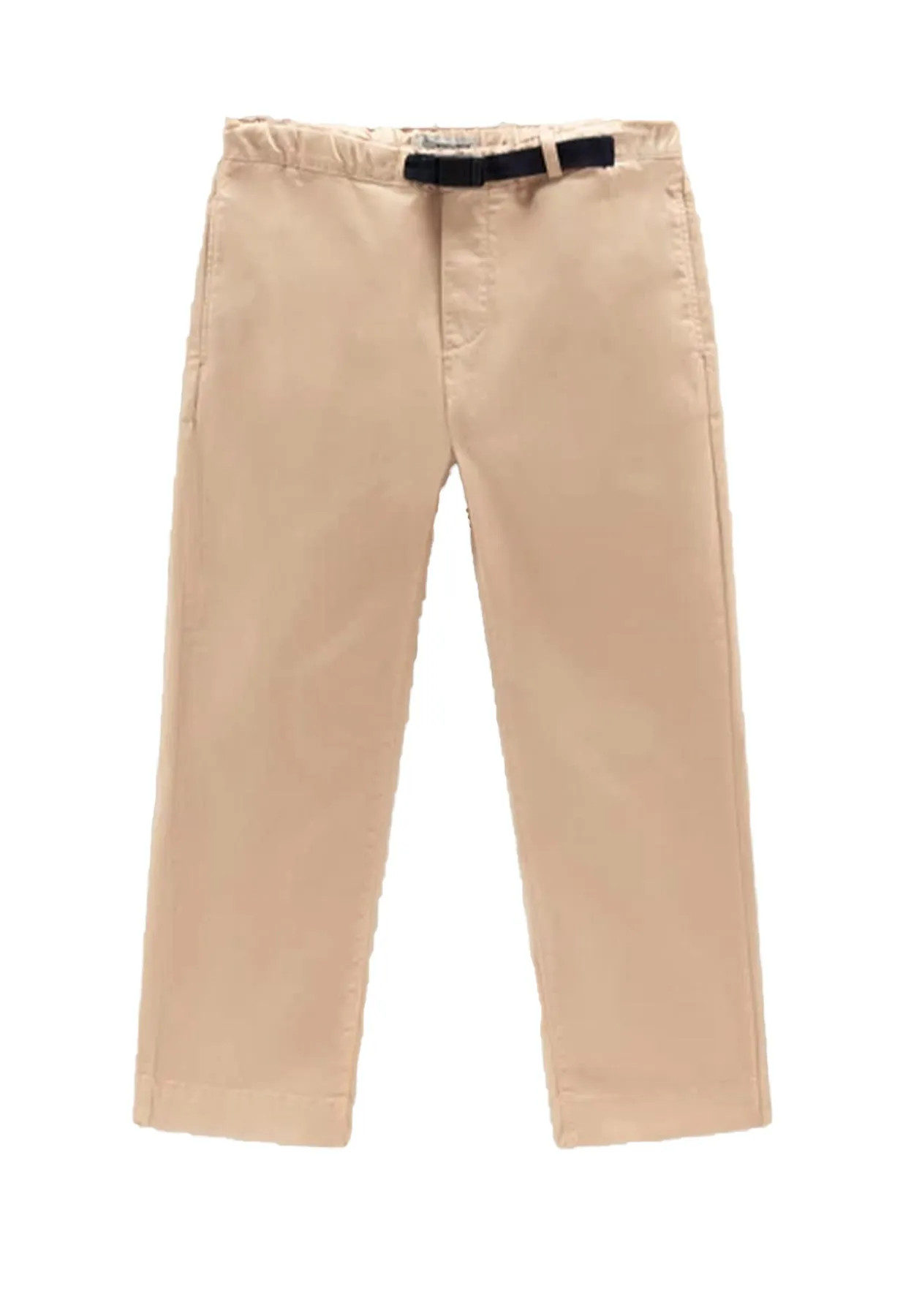 Woolrich pantalone beige bambino in cotone