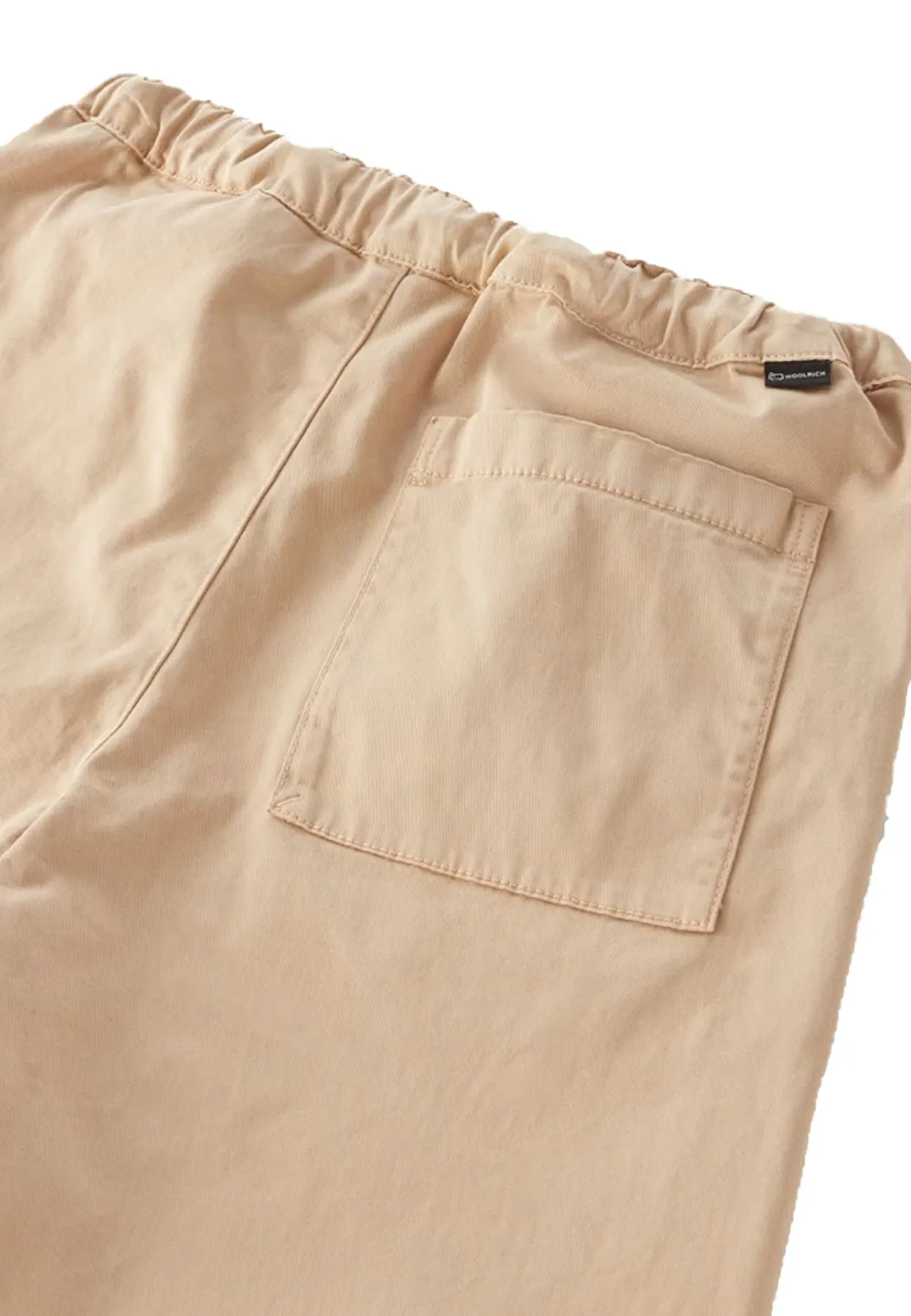 Woolrich pantalone beige bambino in cotone
