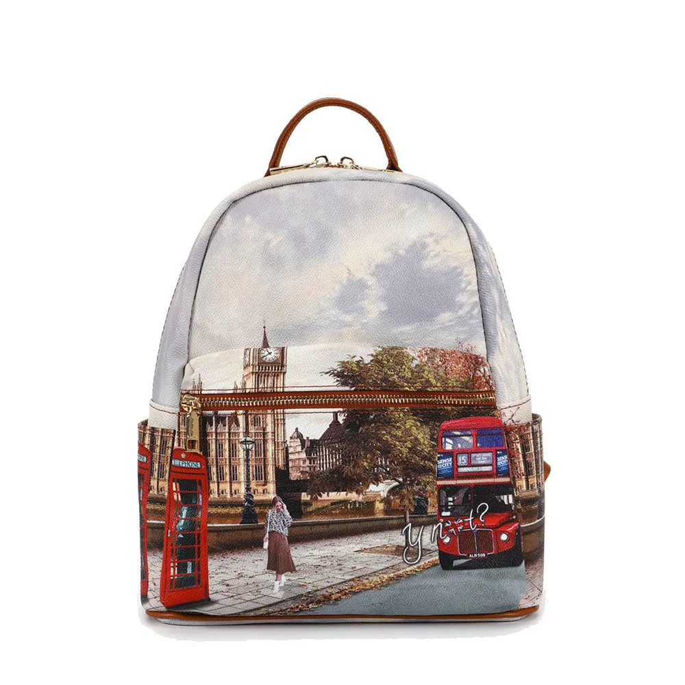 Zaino Donna Piccolo Y NOT con Tasca Esterna YES-380 London Street